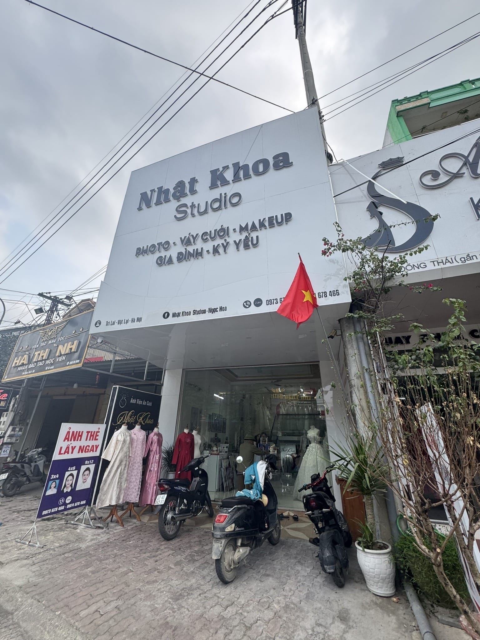 hiện trạng mặt bằng