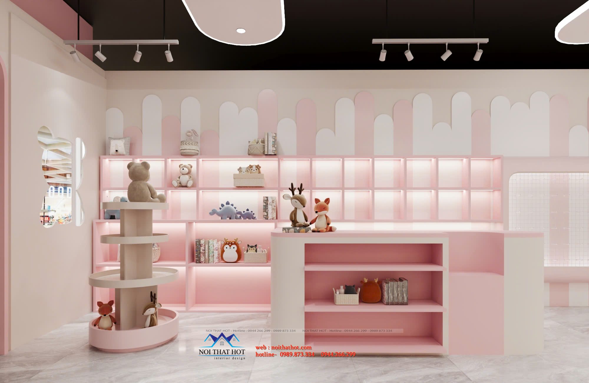 thiết kế shop đồ decor