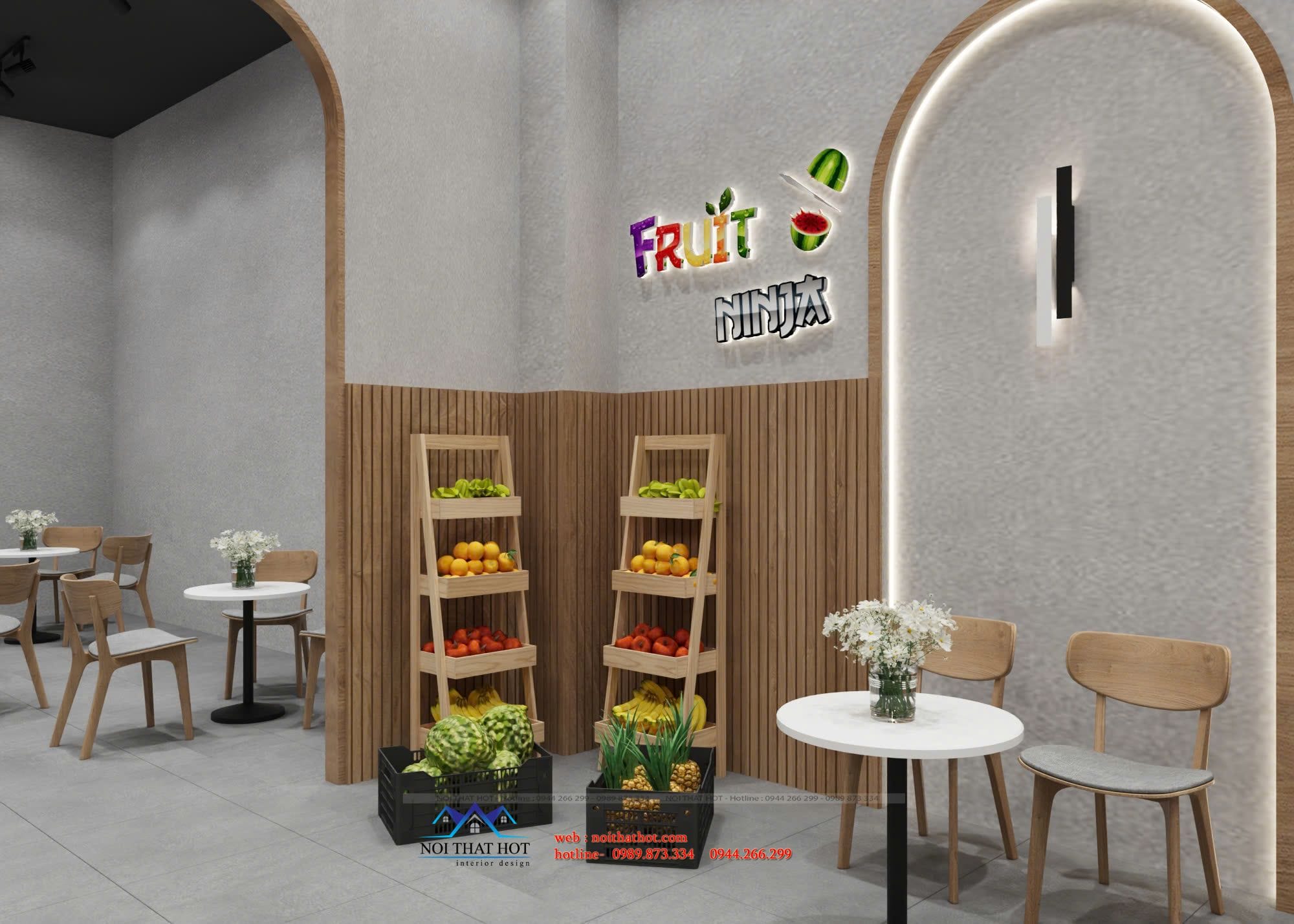 Góc check-in tại cửa hàng