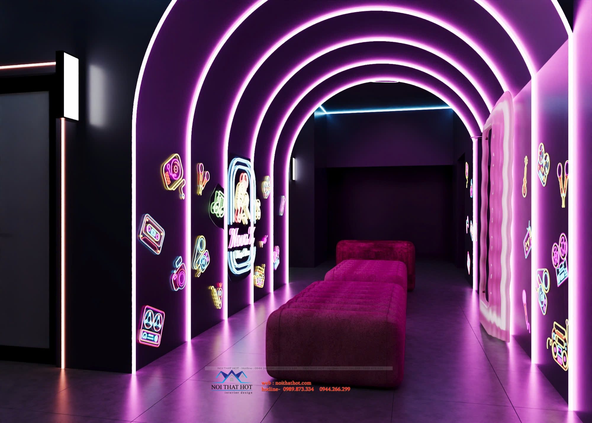 Thiết kế góc chụp ảnh tại cửa hàng