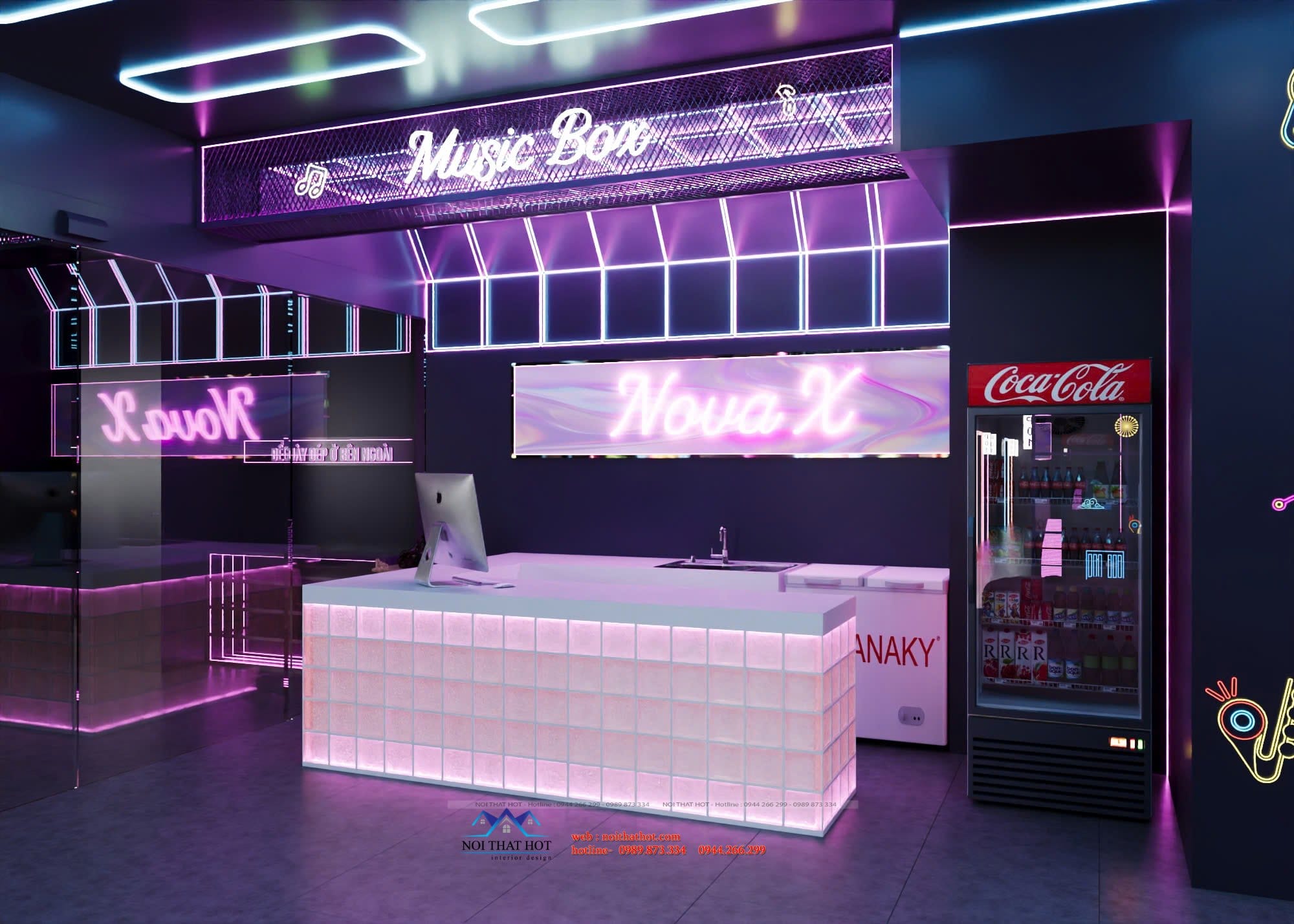 Quầy thu ngân music box