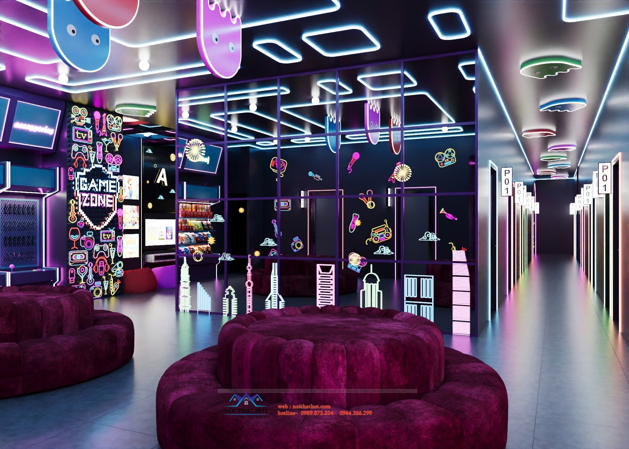 Thiết kế quán music box đẹp