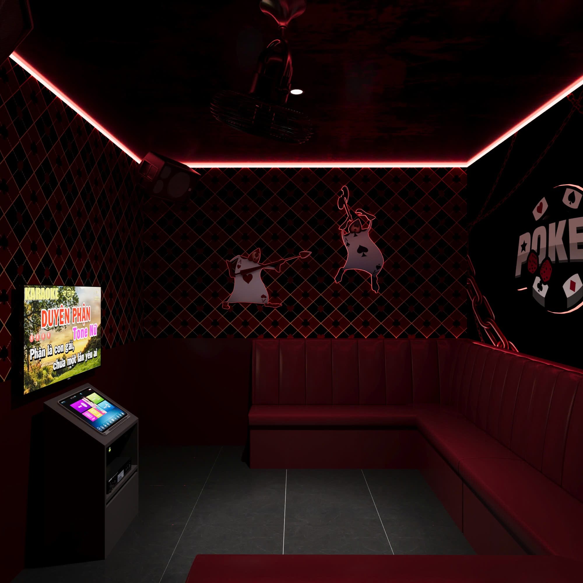 thiết kế music box concept poker