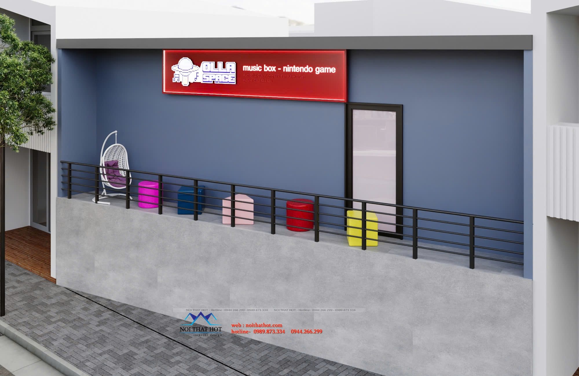 biển hiệu đơn giản