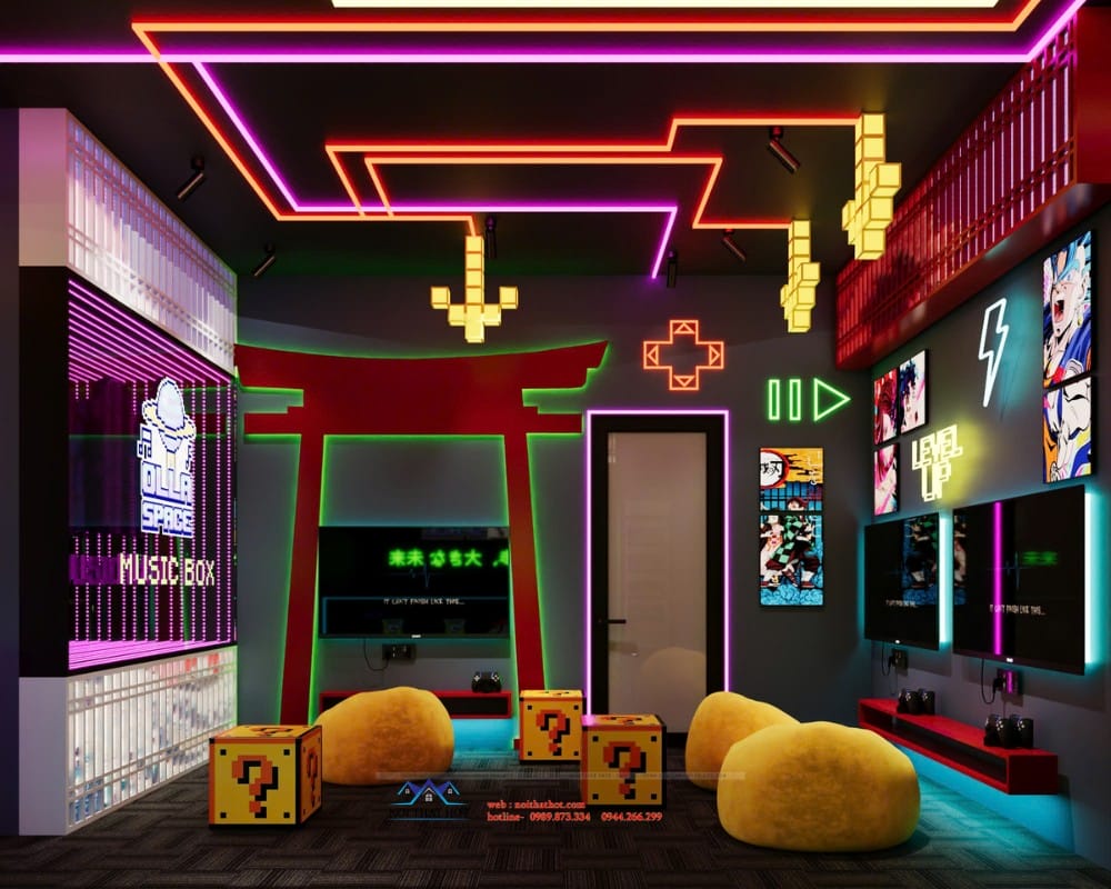 trang trí music box phong cách nhật bản