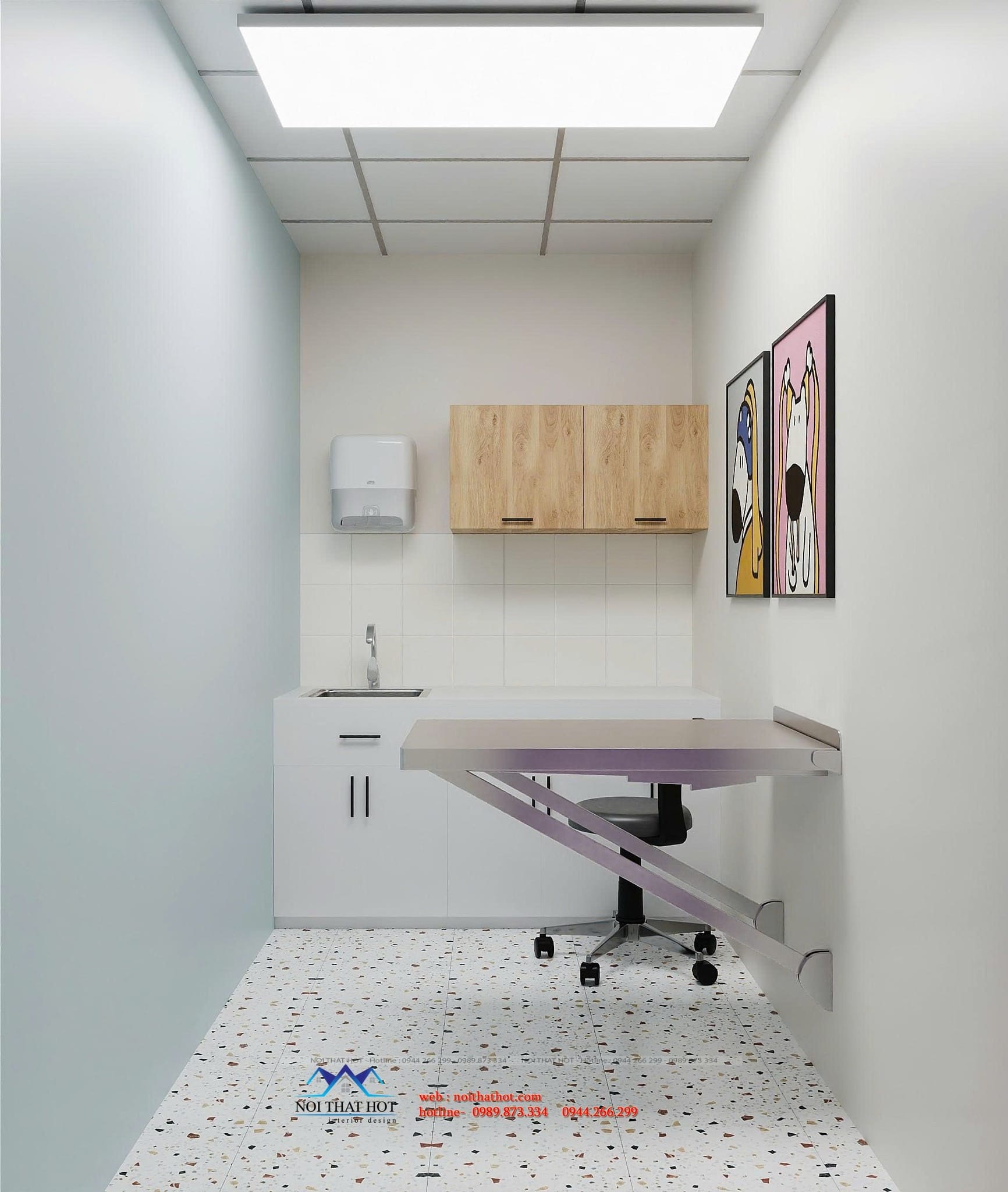 Phòng tắm chó mèo