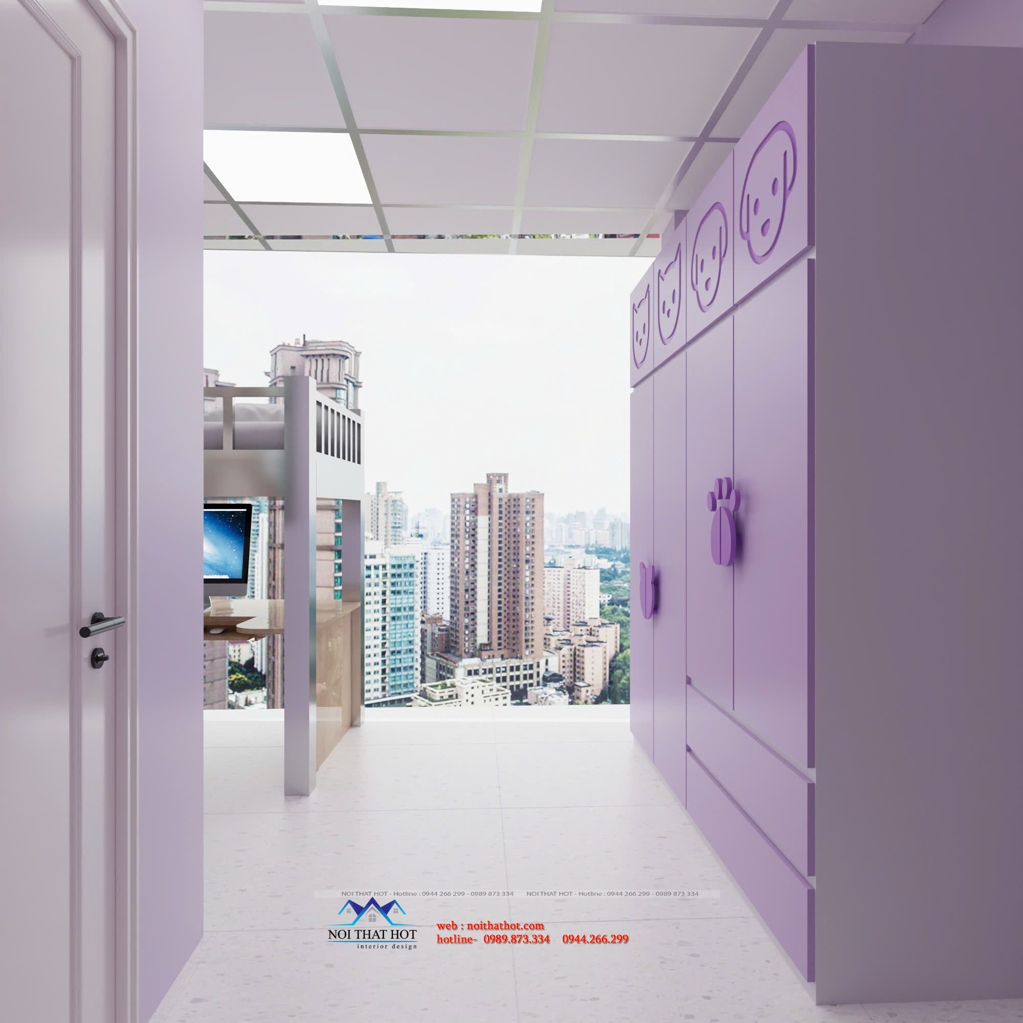 Phòng riêng dành cho chủ và pet