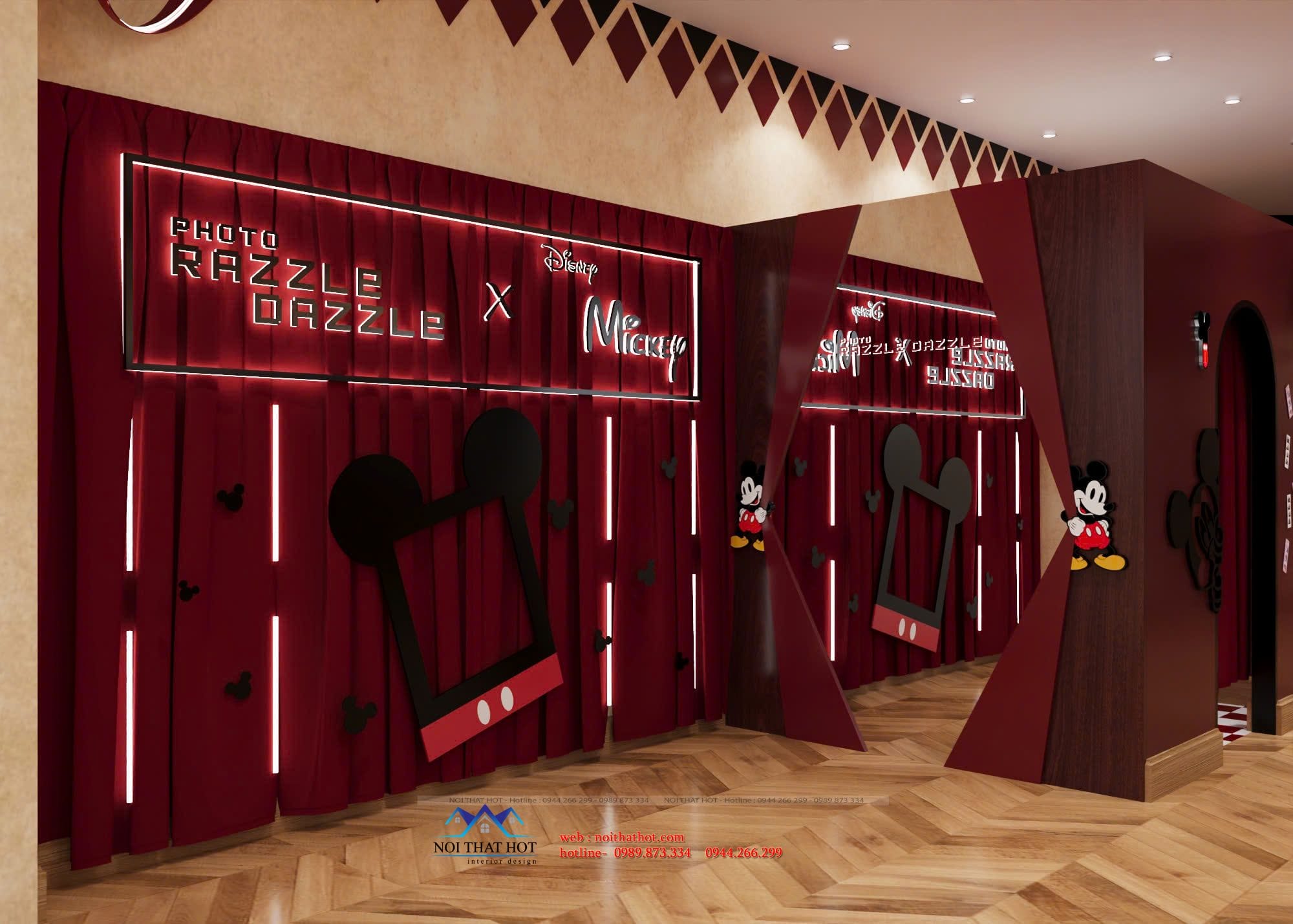 góc check-in photobooth