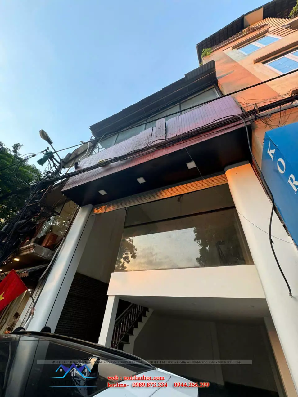hiện trạng mặt bằng
