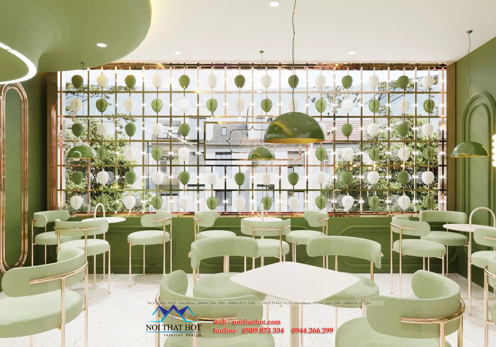 kệ inox mạ vàng cho cửa hàng