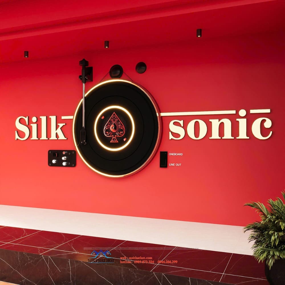 thiết kế mặt tiền music box