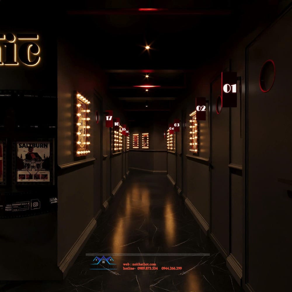 hành lang cửa hàng