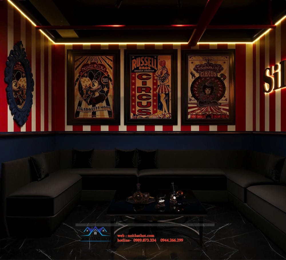 thiết kế phòng music box