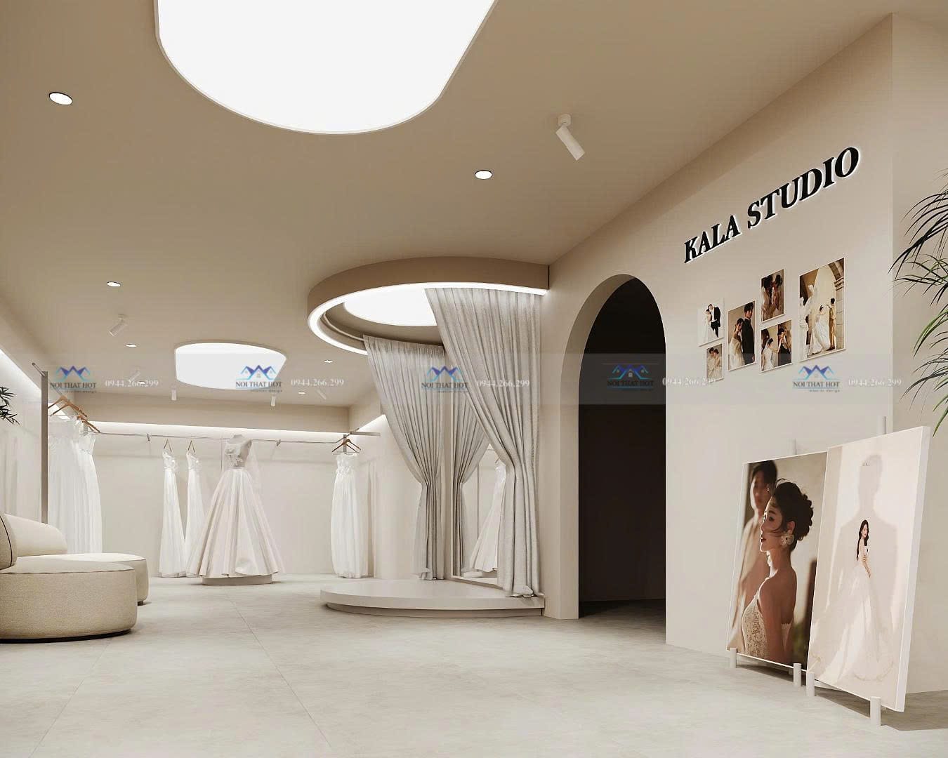 cửa hàng váy cưới cô dâu