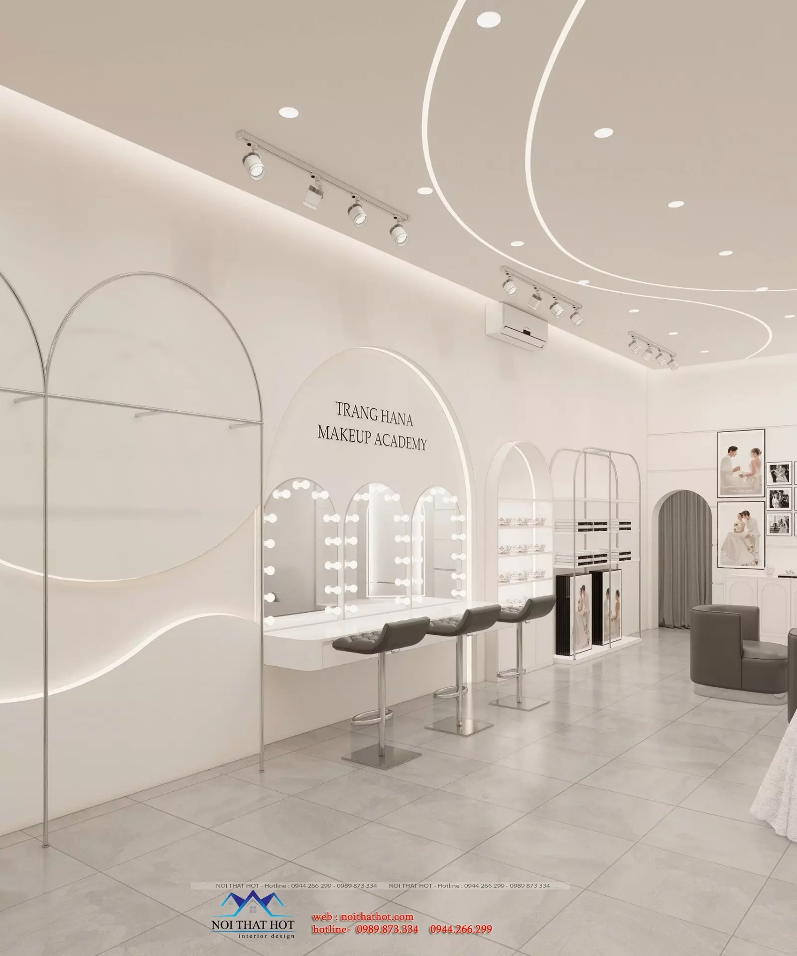thiết kế shop áo cưới Lào Cai