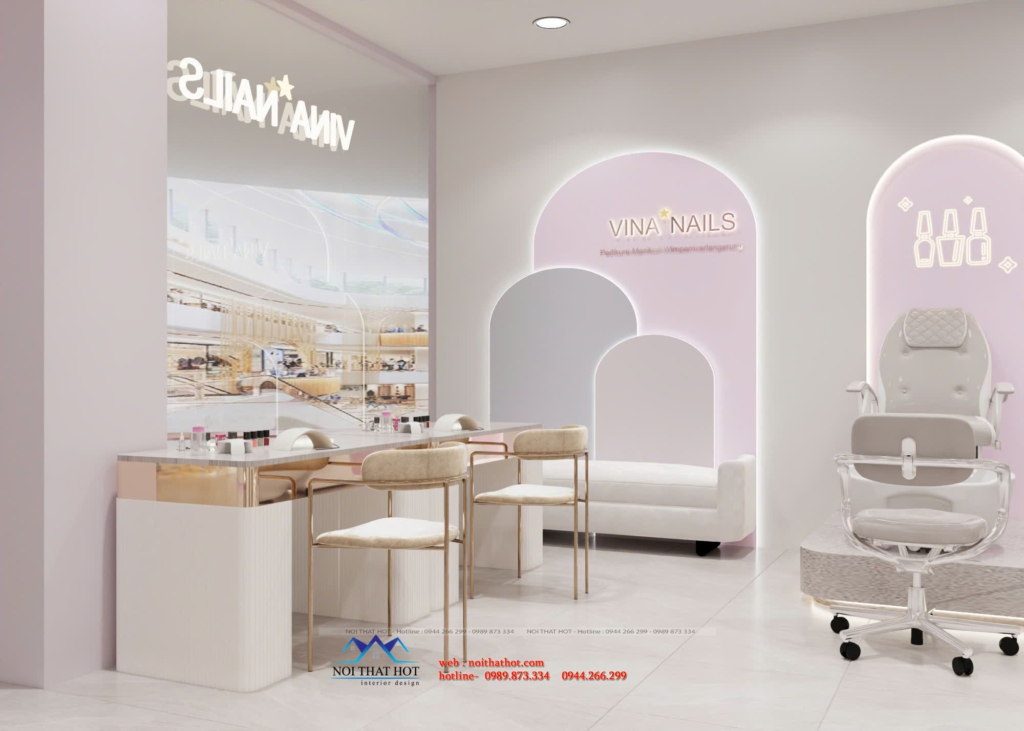 Bài trí cửa hàng