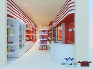 thiết kế shop mẹ và bé