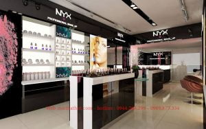 Thiết kế shop mỹ phẩm