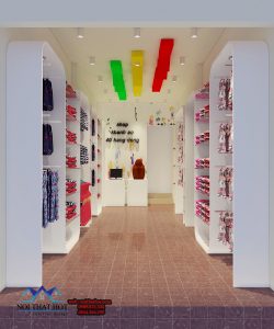 Thiết kế shop thời trang trẻ em