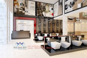 thiết kế cửa hàng thiết bị vệ sinh