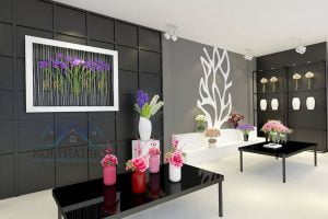 thiết kế cửa hàng hoa tươi