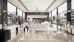 thiết kế shop thời trang cao cấp