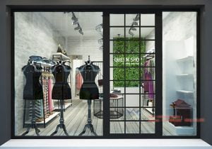 thiết kế shop thời trang nữ