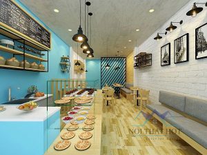 thiết kế cửa hàng ăn nhanh