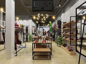 thiết kế shop thời trang nữ