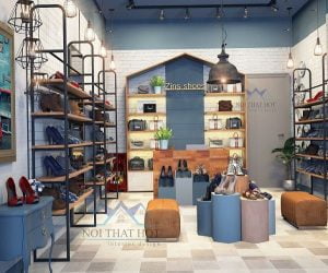 Thiết kế cửa hàng giày dép