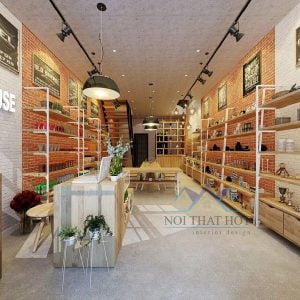 Thiết kế cửa hàng bán đồ nhập khẩu