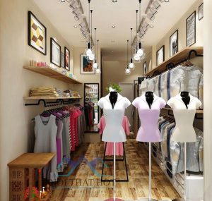 Thiết kế shop thời trang công sở nữ