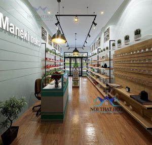 Thiết kế cửa hàng bán đồ nhập khẩu