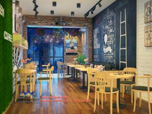 Thiết kế quán cafe nhỏ