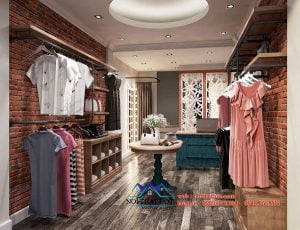 Thiết kế shop thời trang nữ