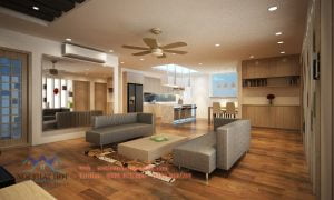 thiết kế chung cư đẹp hoàn thiện