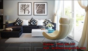 thiết kế nội thất chung cư hiện đại hoàn thiện