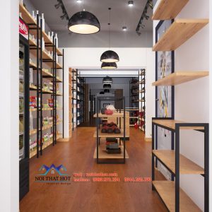 Thiết kế cửa hàng bán đồ nhập khẩu đẹp