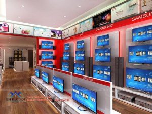 Thiết kế cửa hàng điện máy