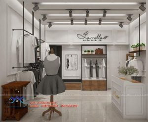 thi công shop thời trang