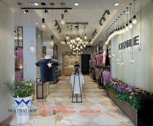 thiết kế shop thời trang