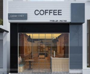 thiết kế quán cafe