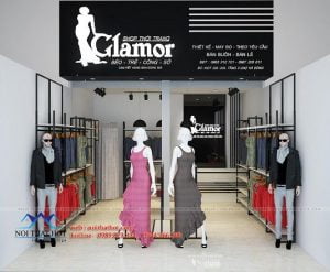 Thiết kế gian hàng thời trang