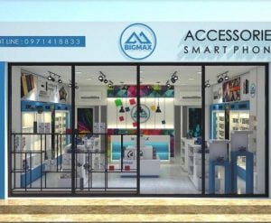 Thiết kế shop phụ kiện điện thoại