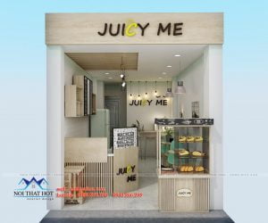 Thiết kế quán bánh mì kết hợp giải khátp giải p