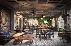 Thiết kế quán cafe