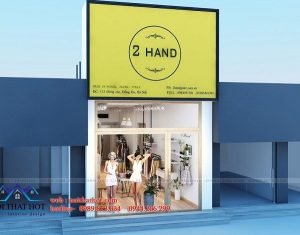 Thiết kế shop thời trang nữ