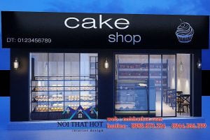 Thiết kế shop bánh