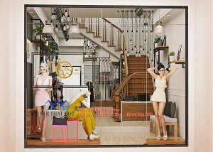 Thiết kế shop thời trang công sở