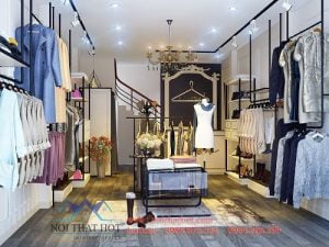 thiết kế shop thời trang nữ